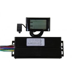 Контроллер Вольта 48v50А(2400w) с LCD дисплеем в комплекте, для мотор колес 1500-2000w с датчиками Холла