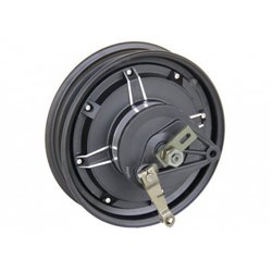 Мотор колесо QS motor 48v-60v800w(1600w) в ободе 10'' для электроскутера, с барабанным тормозом